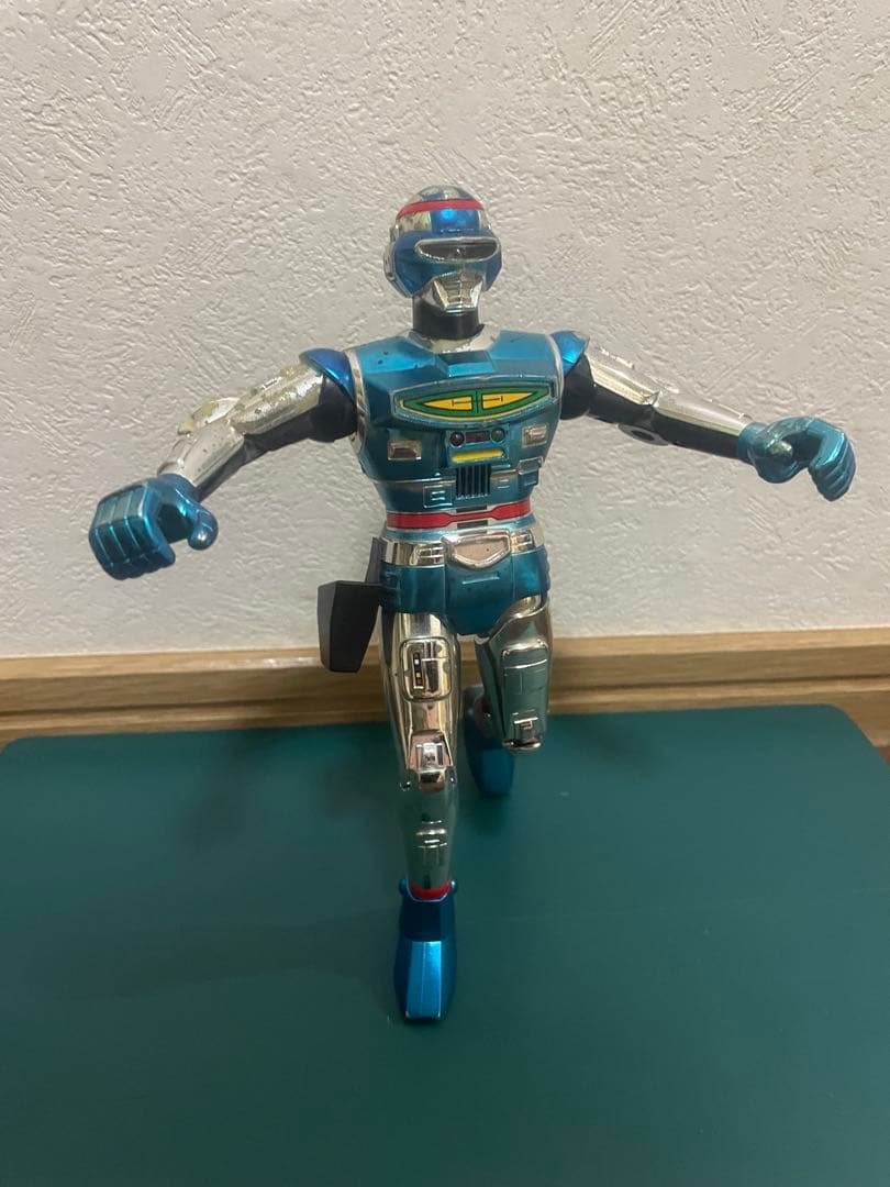 希少　宇宙刑事シャイダー 超合金　可動式　フィギュア　レトロ　当時物