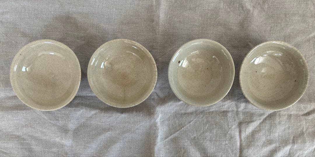 ぎゅな　寒川義雄　小鉢　4点セット