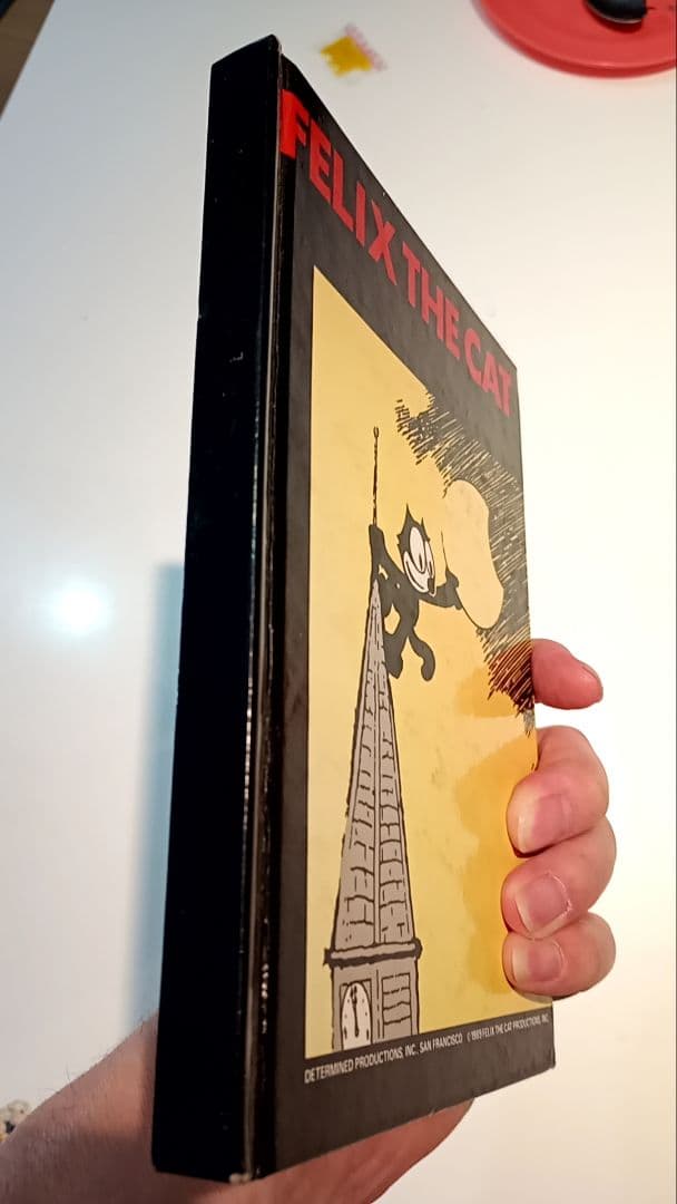 Felix the Cat　サンリオ80年代　厚手イラスト入りノート　文具