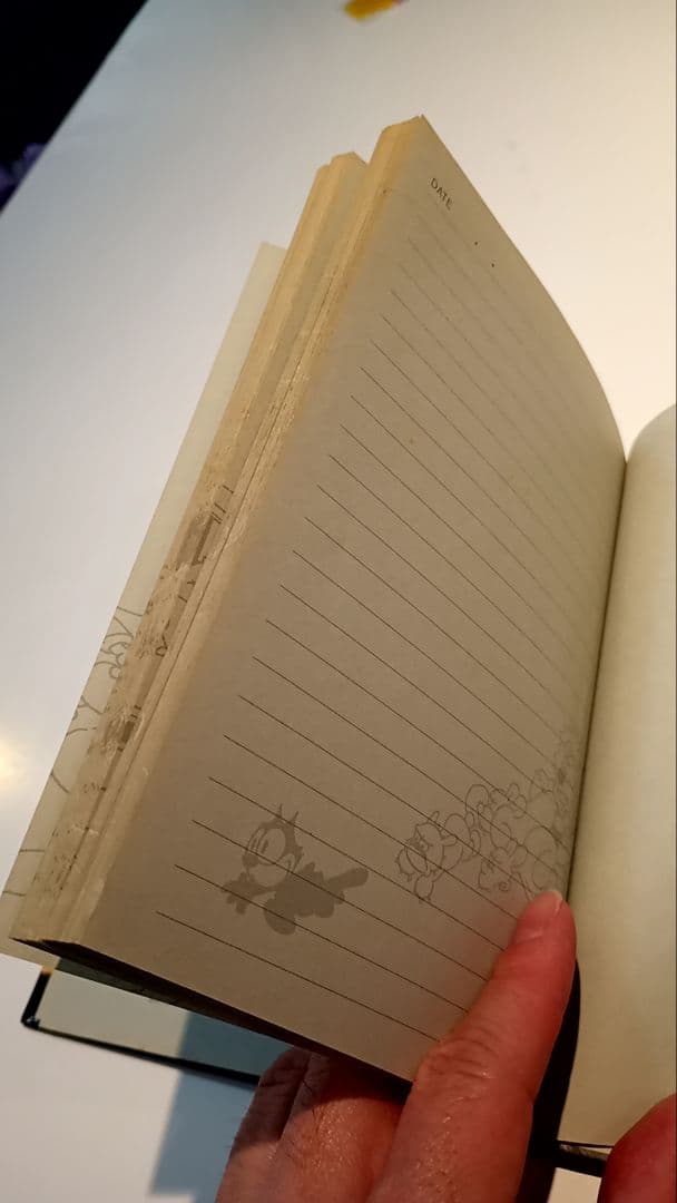 Felix the Cat　サンリオ80年代　厚手イラスト入りノート　文具