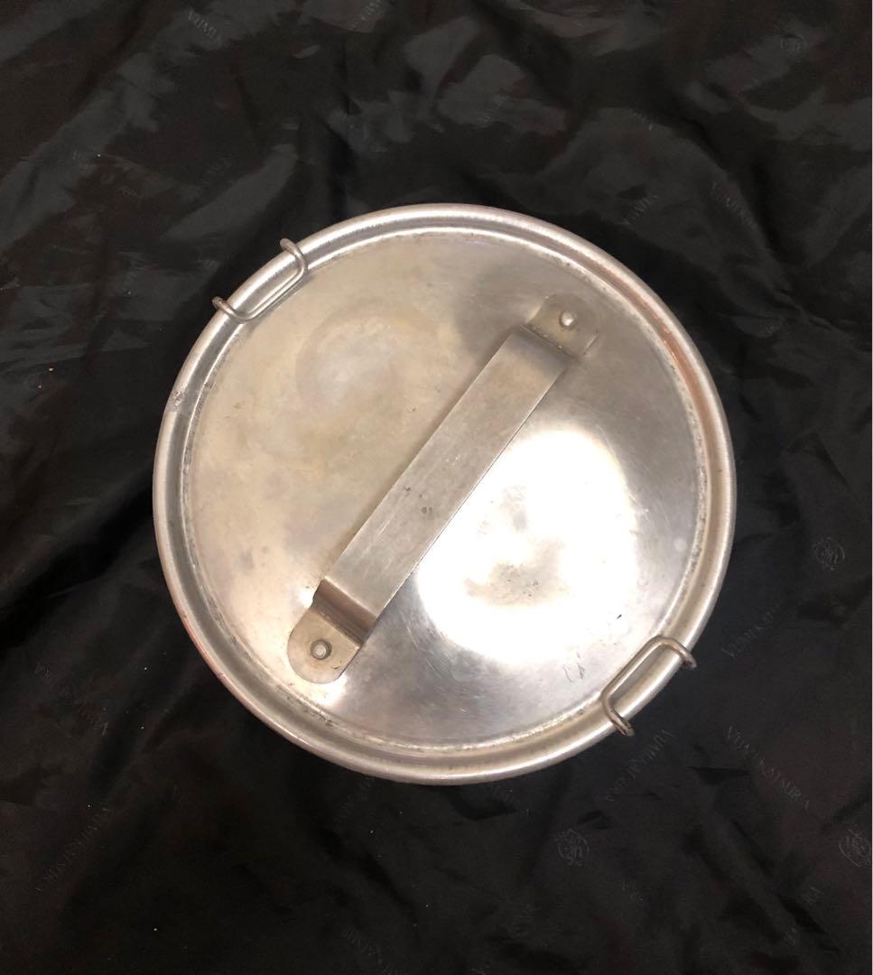 アルミ ランチボックス 保温 弁当箱 フランス アンティーク