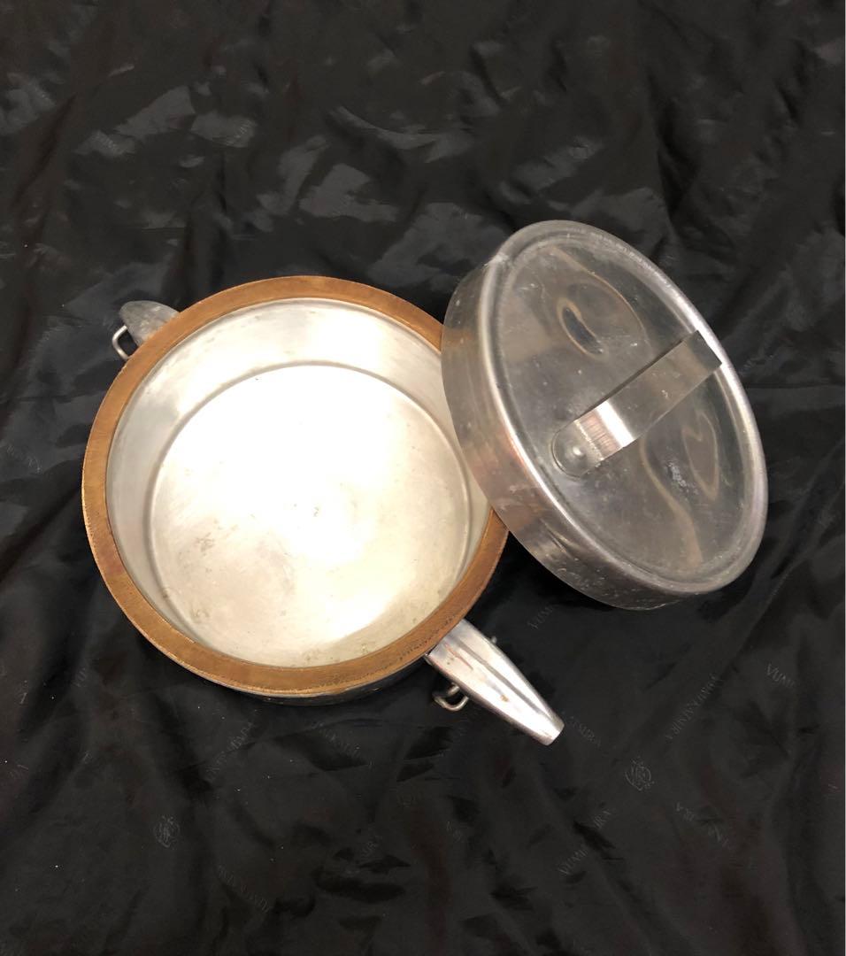 アルミ ランチボックス 保温 弁当箱 フランス アンティーク