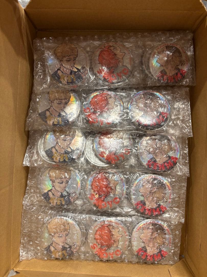 ジャンプGIGA ハイキュー 東京遠征2013夏 缶バッジ6種セット x5組