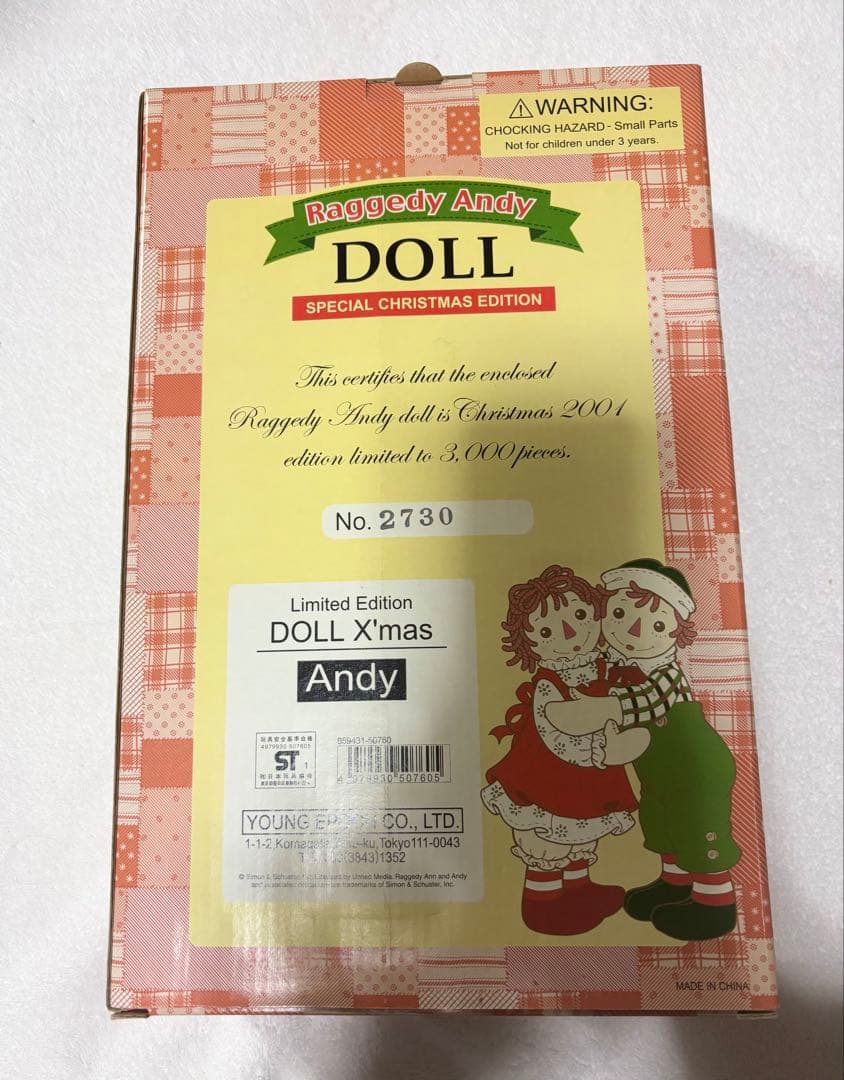 アンとアンディ Ann&Andy 人形 DOLL