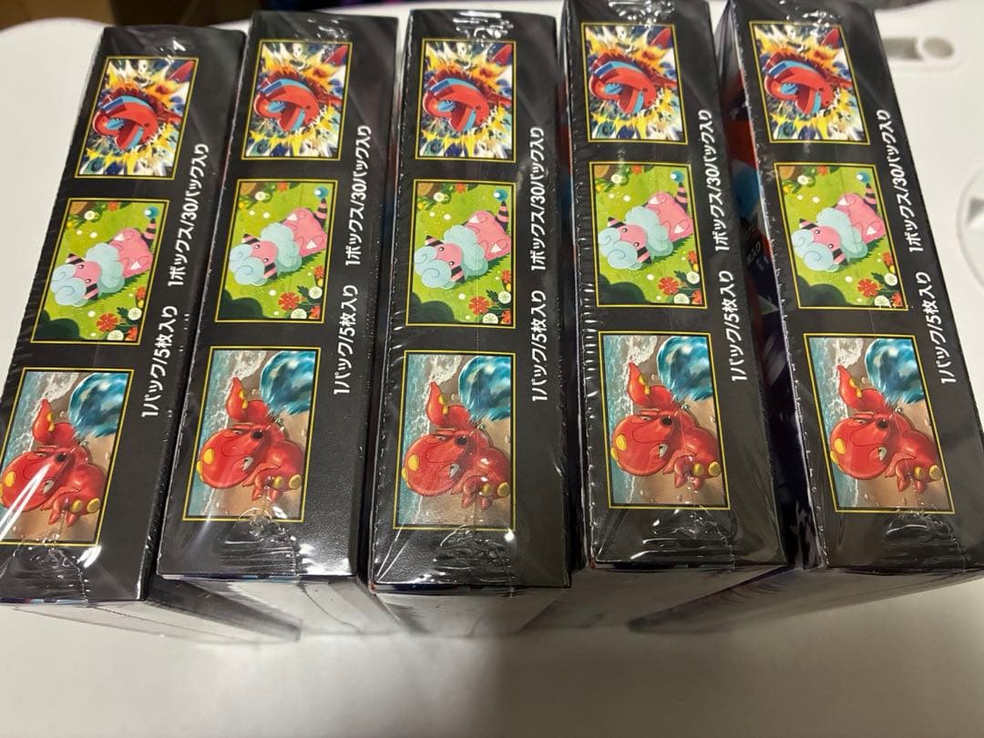 ポケモンカード ニンジャスピナー 5BOXシュリンク付き