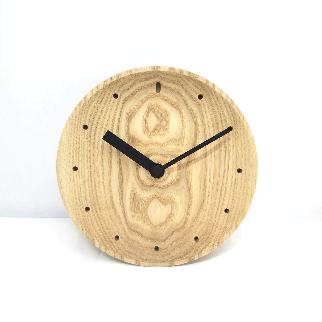 新品　オークヴィレッジ　オークロック　掛け時計　木製