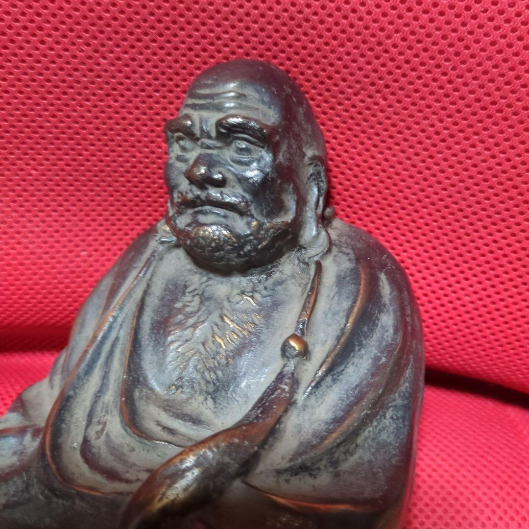 銅製、 達磨大師、仏像