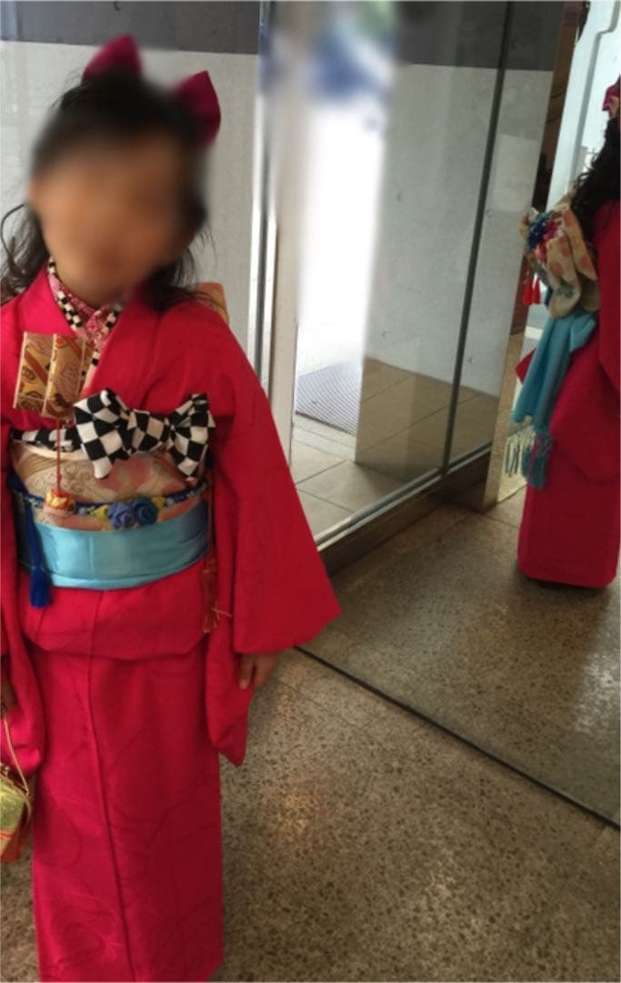 七五三　着物　7歳