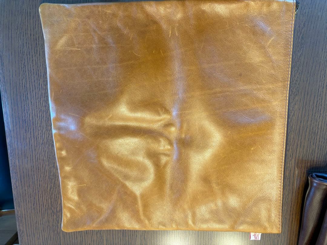 アクメファニチャー　レザークッション スマトラ 40×40cm 2色セット