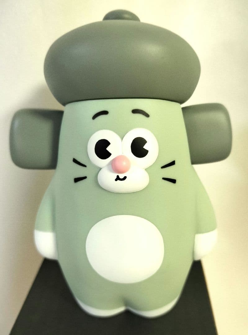 おひげのポン　ねずみさん　ソフビ