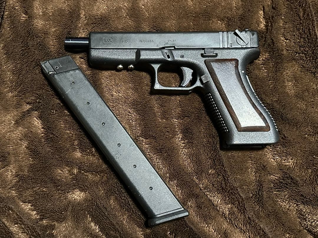 【実働】MGC GLOCK 18 グロック ガスガン ロングマガジン 箱付