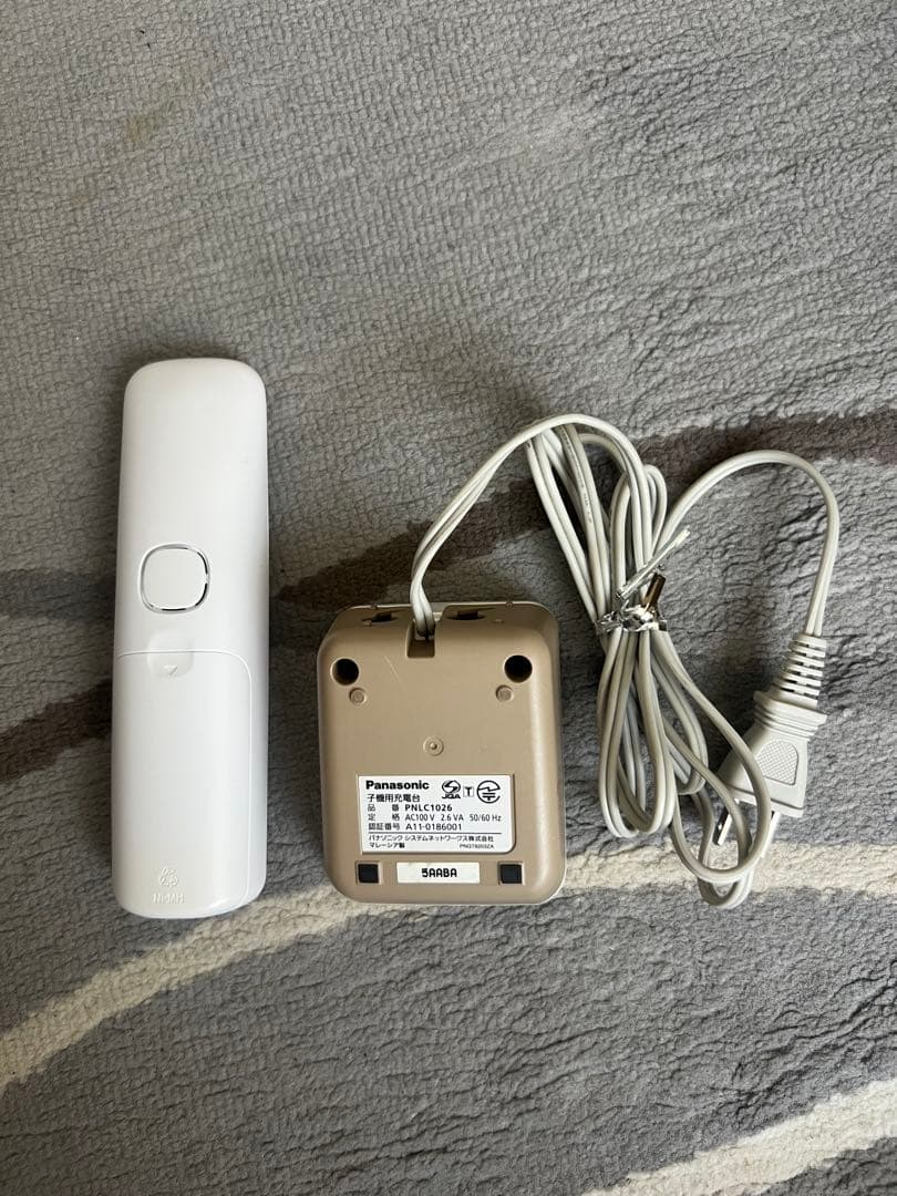 Panasonic ドアホン子機　VL-WD611 充電スタンド付き