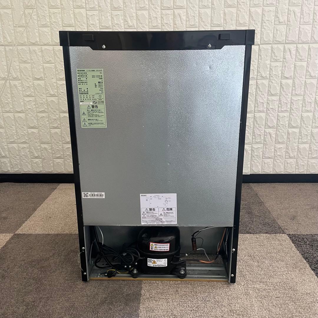 都内23区送料無料✨アイリス✨ 冷凍庫IUSD-9B-B 85L 2022年製