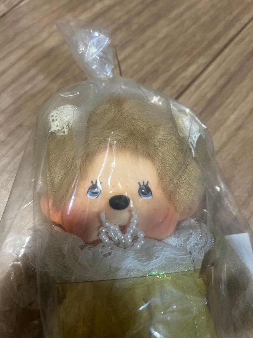 新品タグ付き レーシーモンチッチぬいぐるみS ブルーアイ 激レア