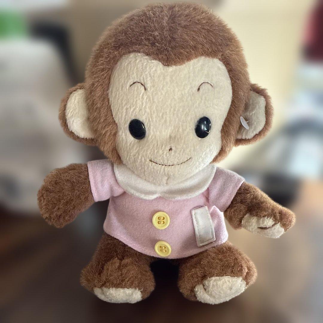 さる　ぬいぐるみ　日光猿軍団　モンキープロモーション 　レトロ