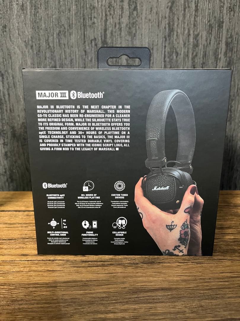 Marshall MajorIII ヘッドフォン　Bluetooth