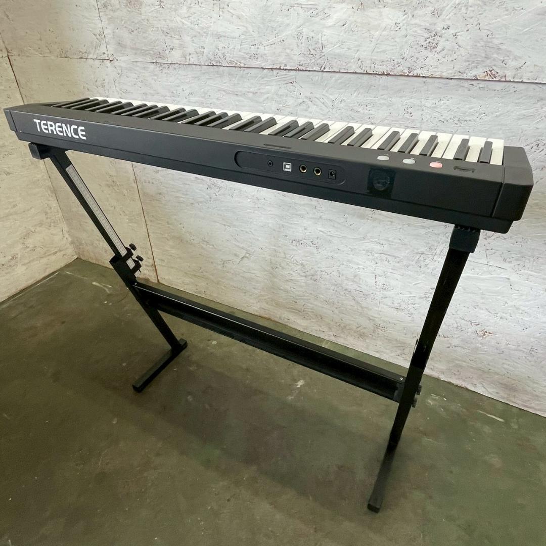 TERENCE 電子ピアノ TS-01 スタンド付き 動作確認済 Y3005