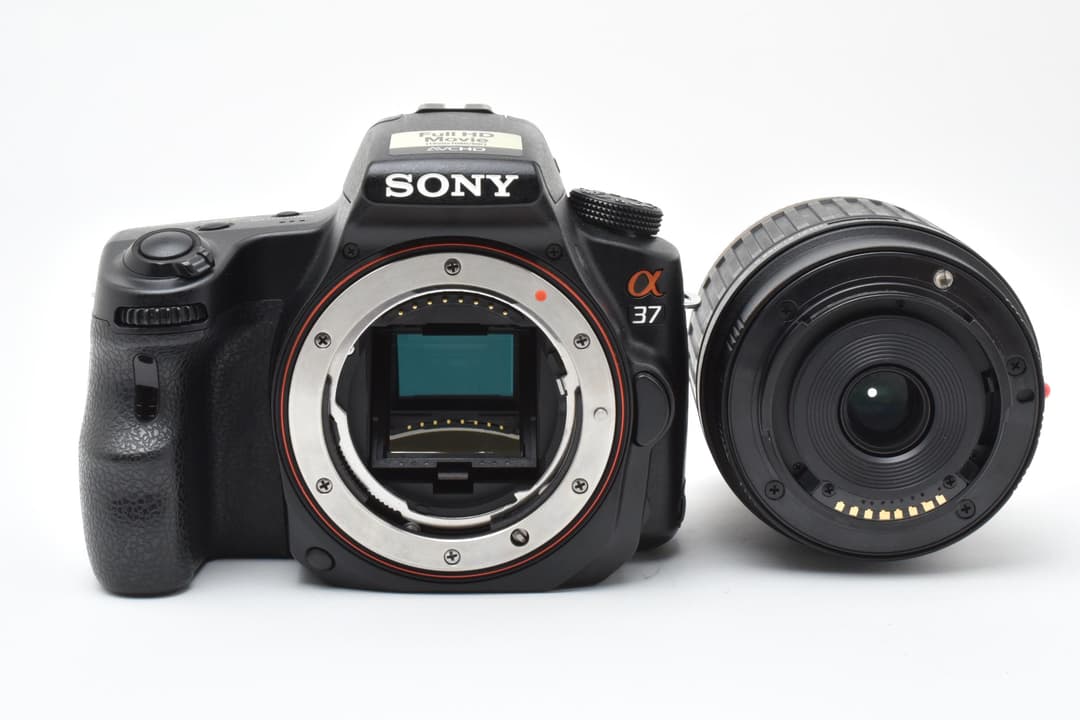 美品 Sony a37 スマホ転送OK 望遠レンズキット #0009