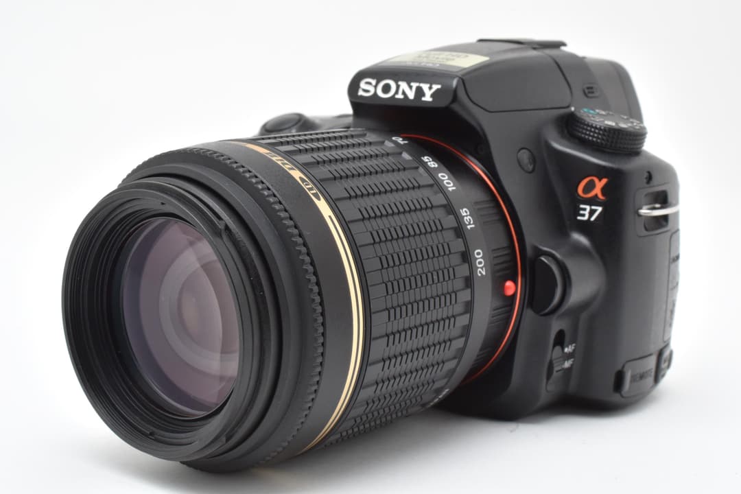 美品 Sony a37 スマホ転送OK 望遠レンズキット #0009