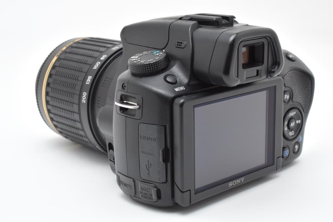 美品 Sony a37 スマホ転送OK 望遠レンズキット #0009