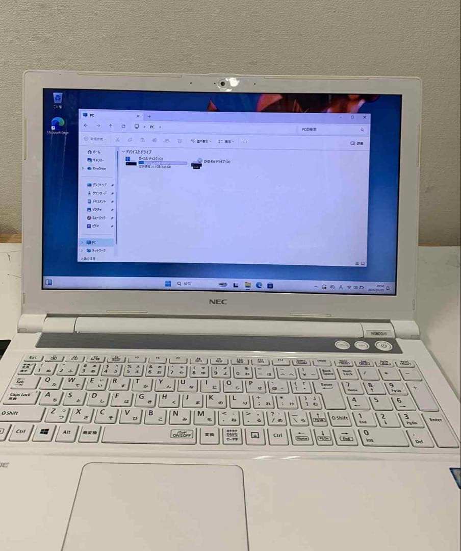 Windowsノート本体 #880 NEC LAVIE NS600/J i7-8550U 8GB 256G