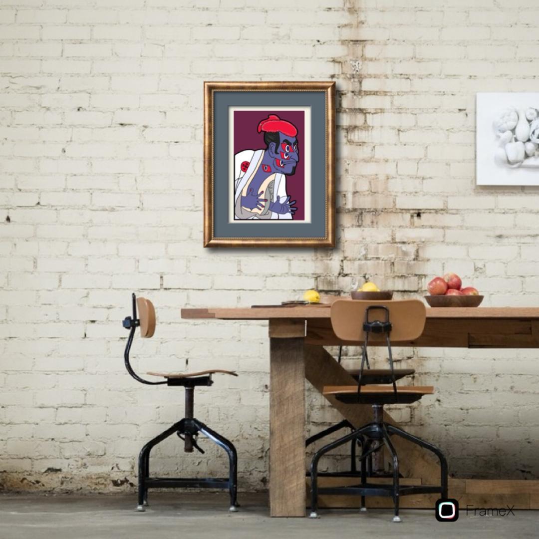 浮世絵アート江戸兵衛E