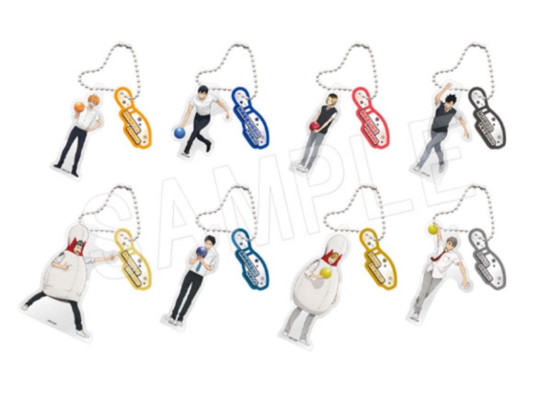 ラウンドワン　ラウワン　コラボ　ハイキュー‼︎ アクキー　8種