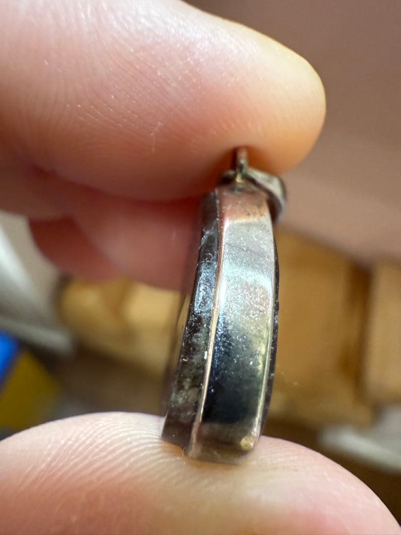 ウォーターメロントルマリン　ペンダントトップ　自然石　原石①