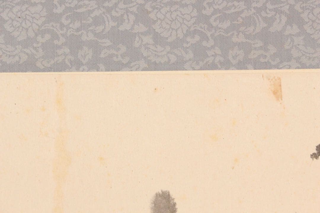 No5888 掛軸　在銘　姜壽民　畑江松崖　紙本　中国画　古画　古美術　送料無料