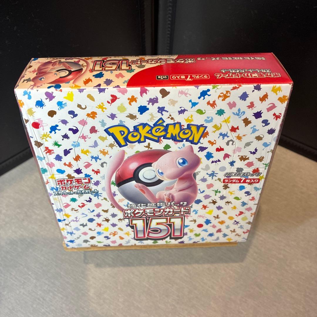 ポケモンカード　151 シュリンク付き　ポケセン産