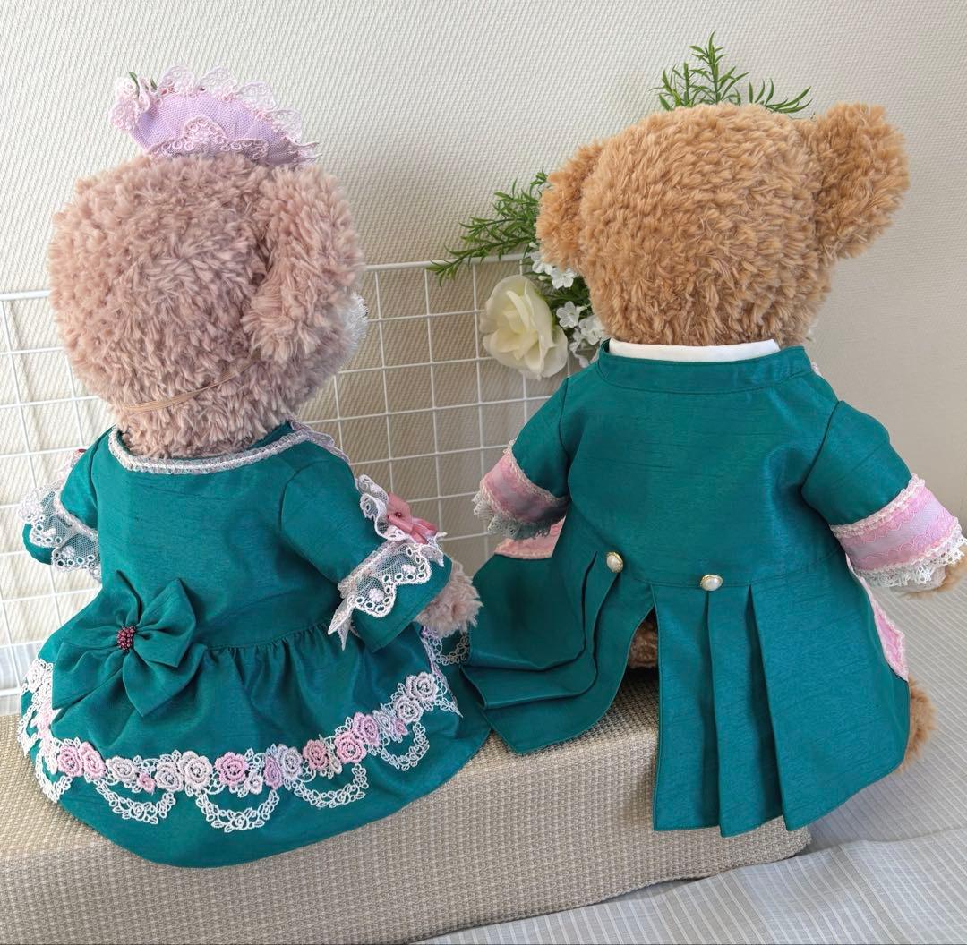 GRダッフィー シェリーメイペアコスチューム（ハンドメイドぬいぐるみ服）