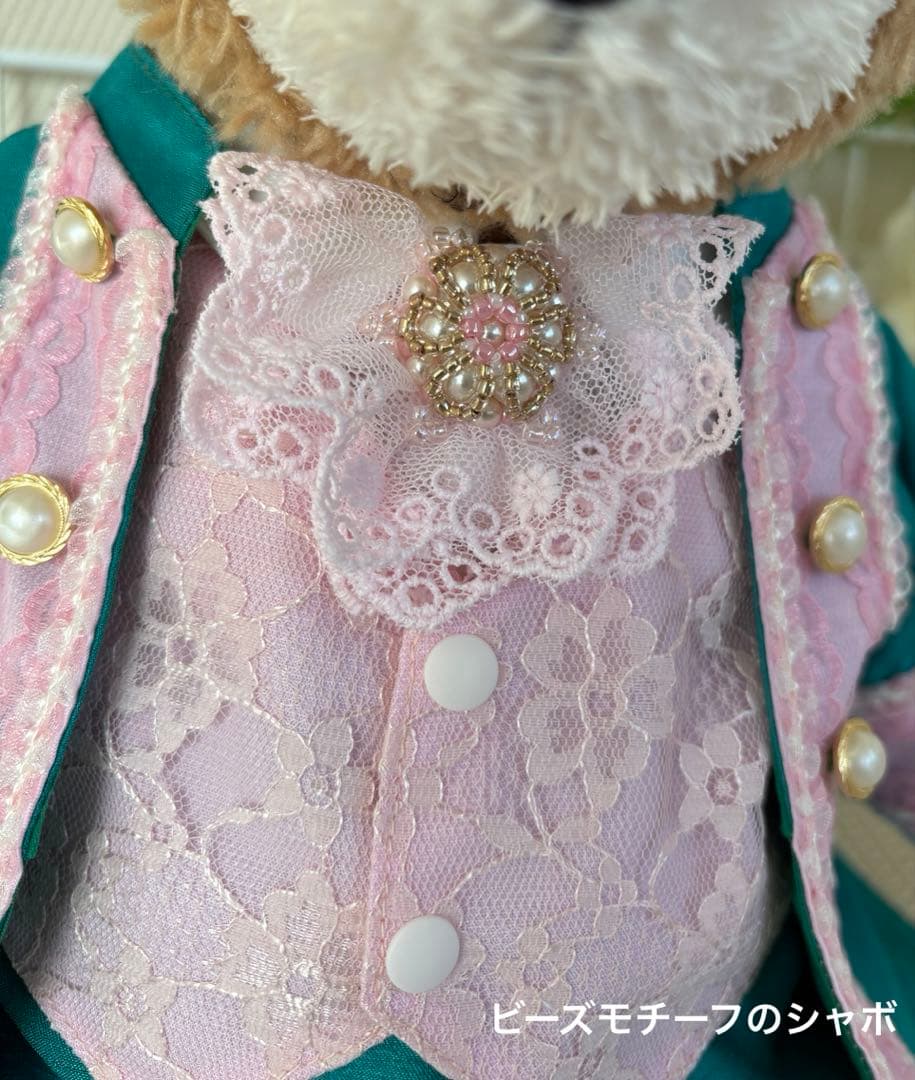 GRダッフィー シェリーメイペアコスチューム（ハンドメイドぬいぐるみ服）