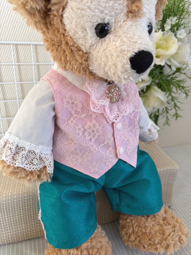 GRダッフィー シェリーメイペアコスチューム（ハンドメイドぬいぐるみ服）