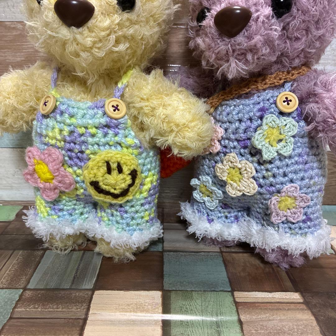 Pon.Pon　モコモコ毛糸のウサギさんあみぐるみ他