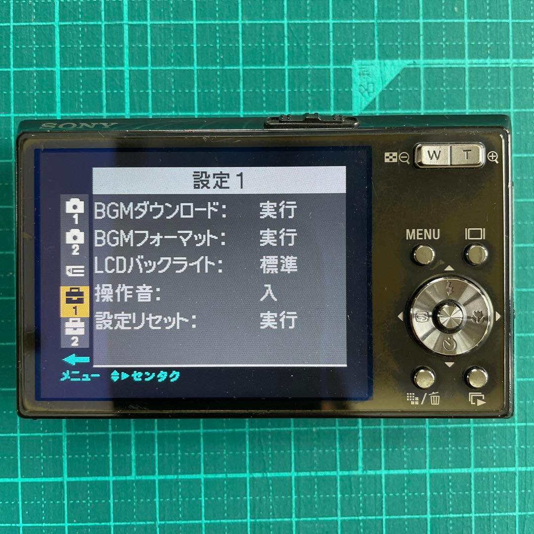 【充電器・メモリー付】SONY Cyber−Shot DSC-T30 動作確認済