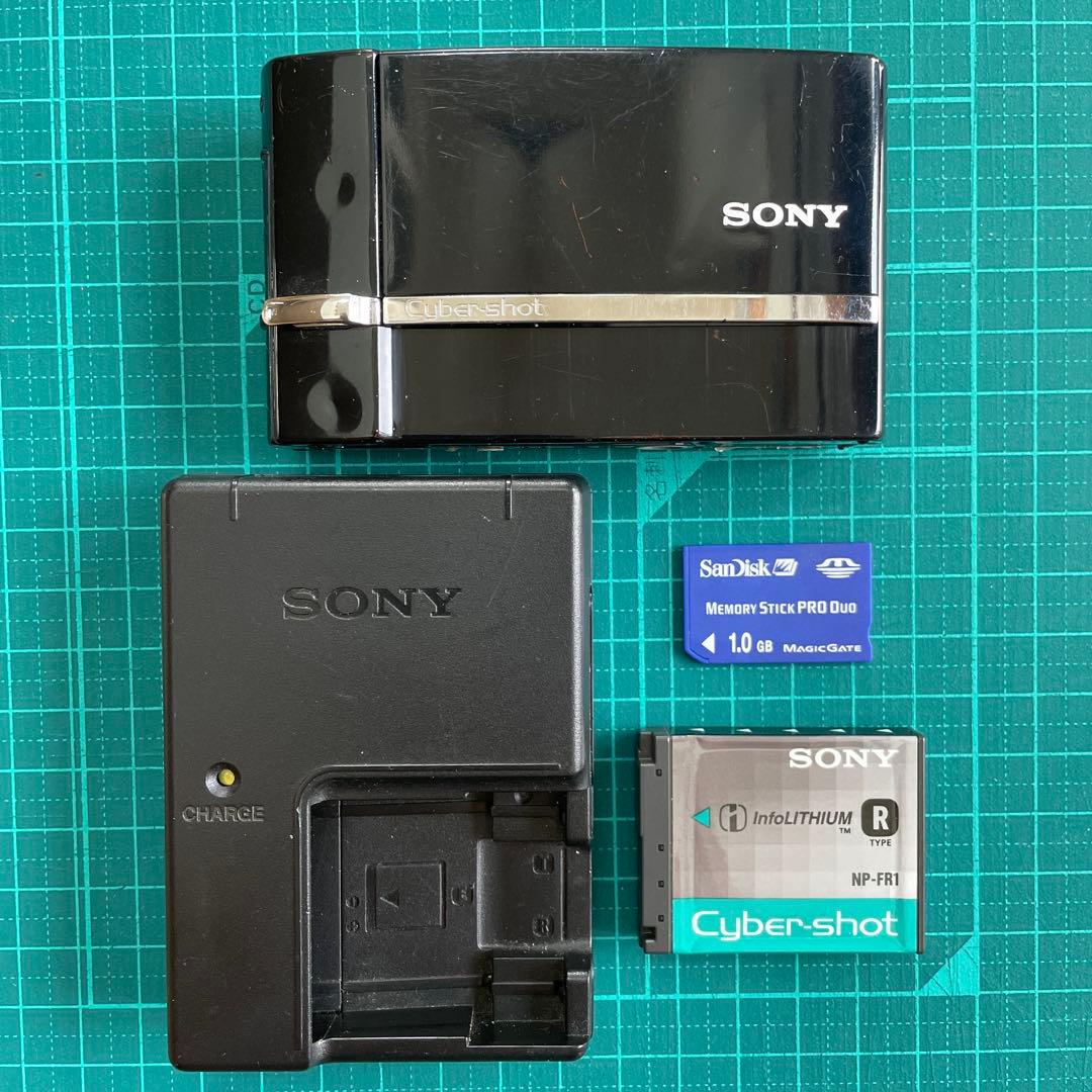 【充電器・メモリー付】SONY Cyber−Shot DSC-T30 動作確認済