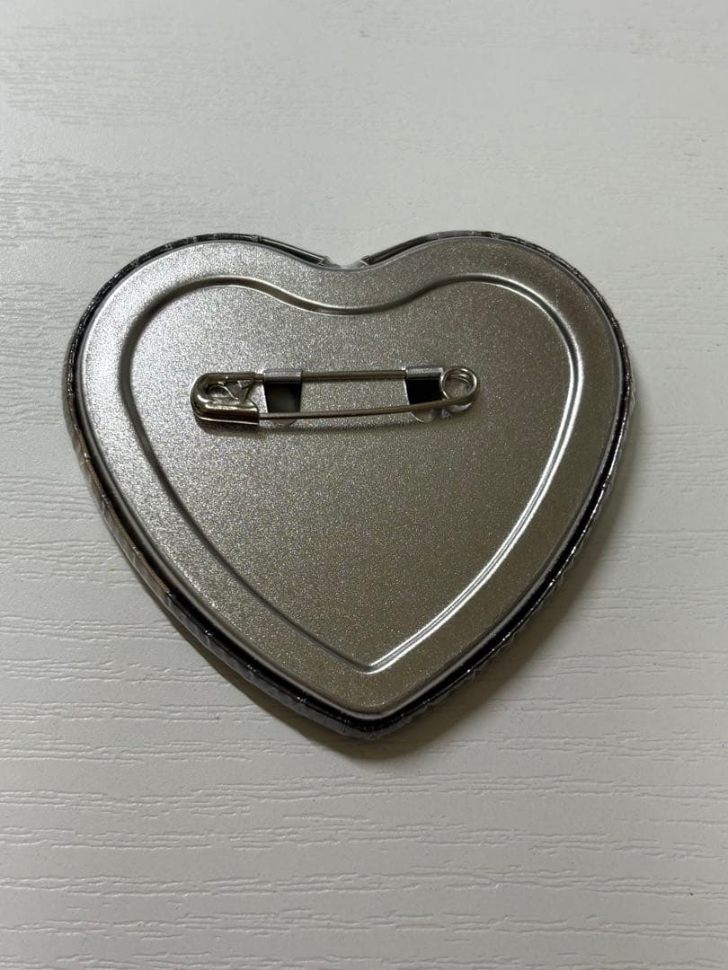 セブルス・スネイプ ハート型缶バッチ