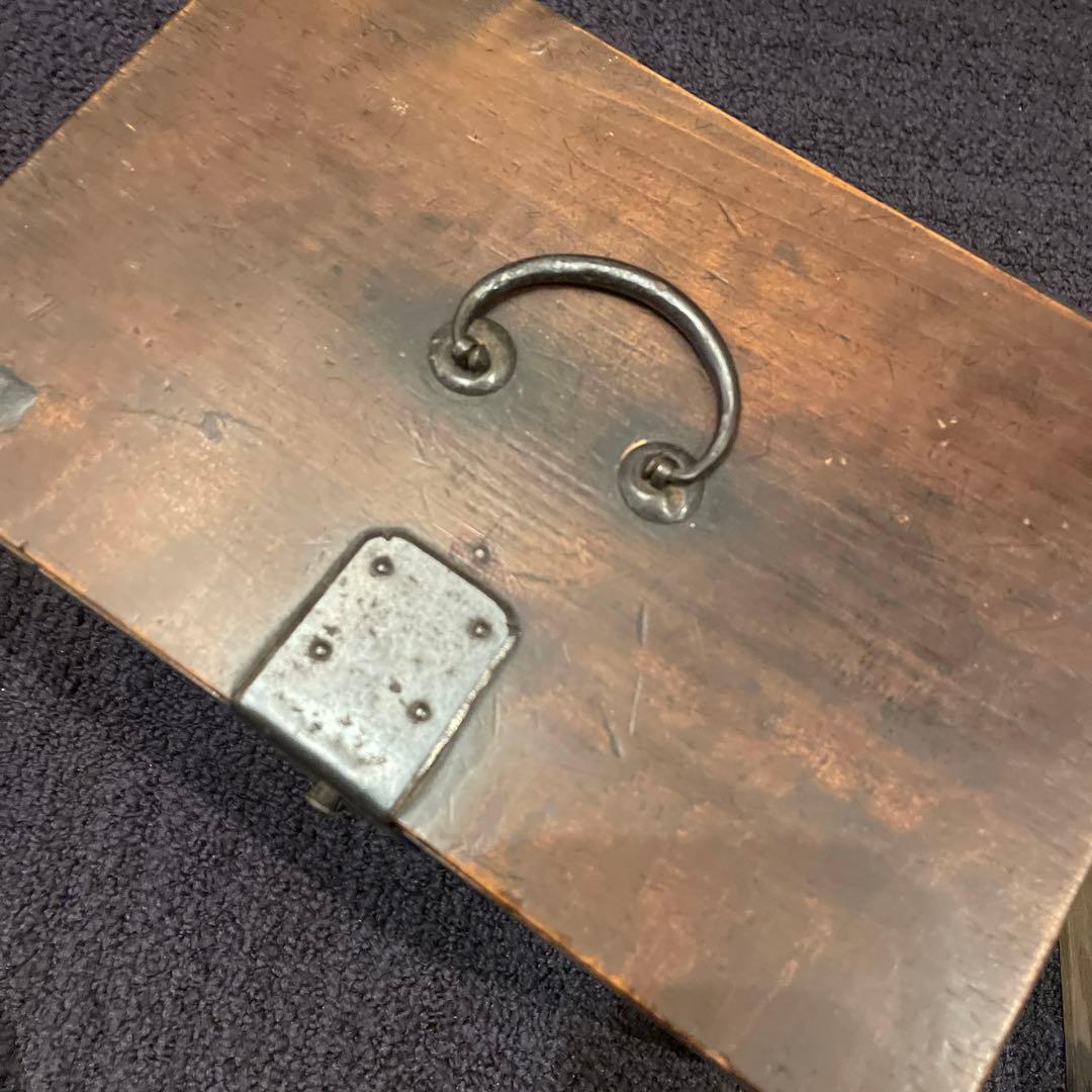 アンティーク　懸硯　掛け硯　硯箱　骨董品