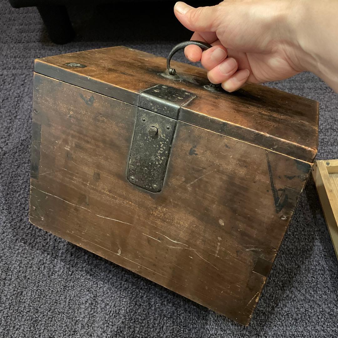 アンティーク　懸硯　掛け硯　硯箱　骨董品