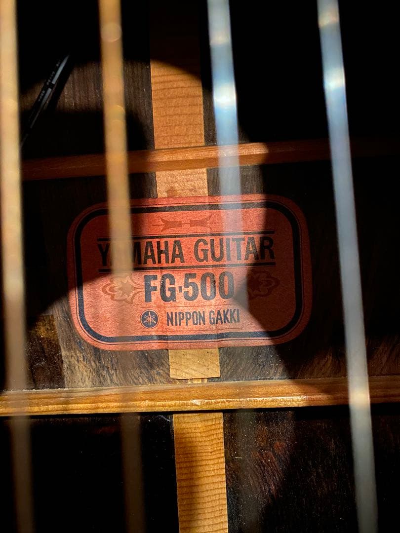 YAMAHA FG500 hハカランダ単板バック