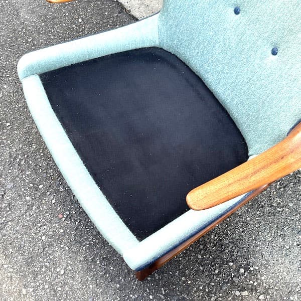 フレドリックカイザー　ラウンジチェア　１Pソファ　ノルウェー　北欧ビンテージ