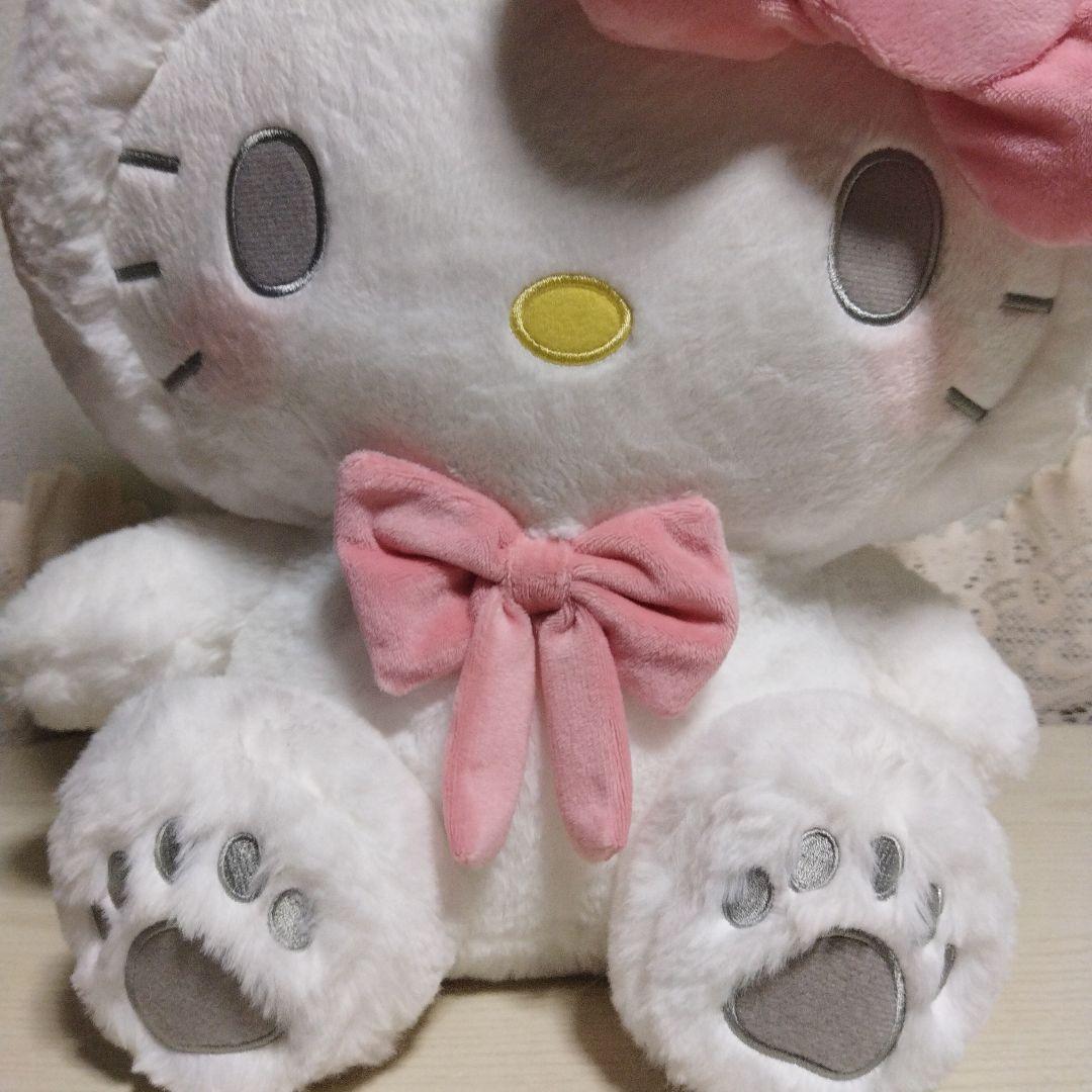 ハローキティ　キティ　ホワイトベアドール　GJ ぬいぐるみ　サンリオ