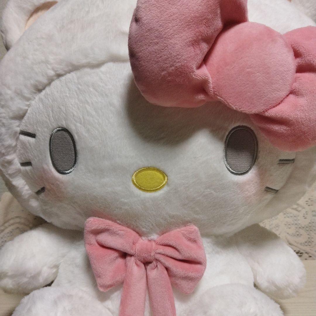 ハローキティ　キティ　ホワイトベアドール　GJ ぬいぐるみ　サンリオ