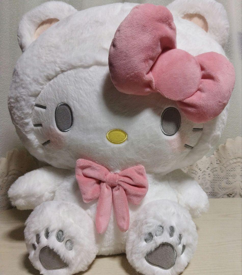 ハローキティ　キティ　ホワイトベアドール　GJ ぬいぐるみ　サンリオ