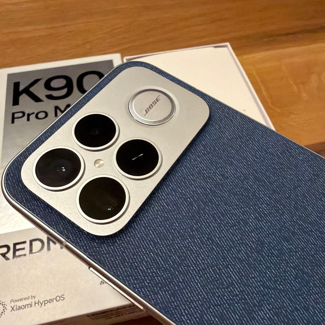 金*欠様 美品 REDMI K90 pro max 中国版 デニムブルー