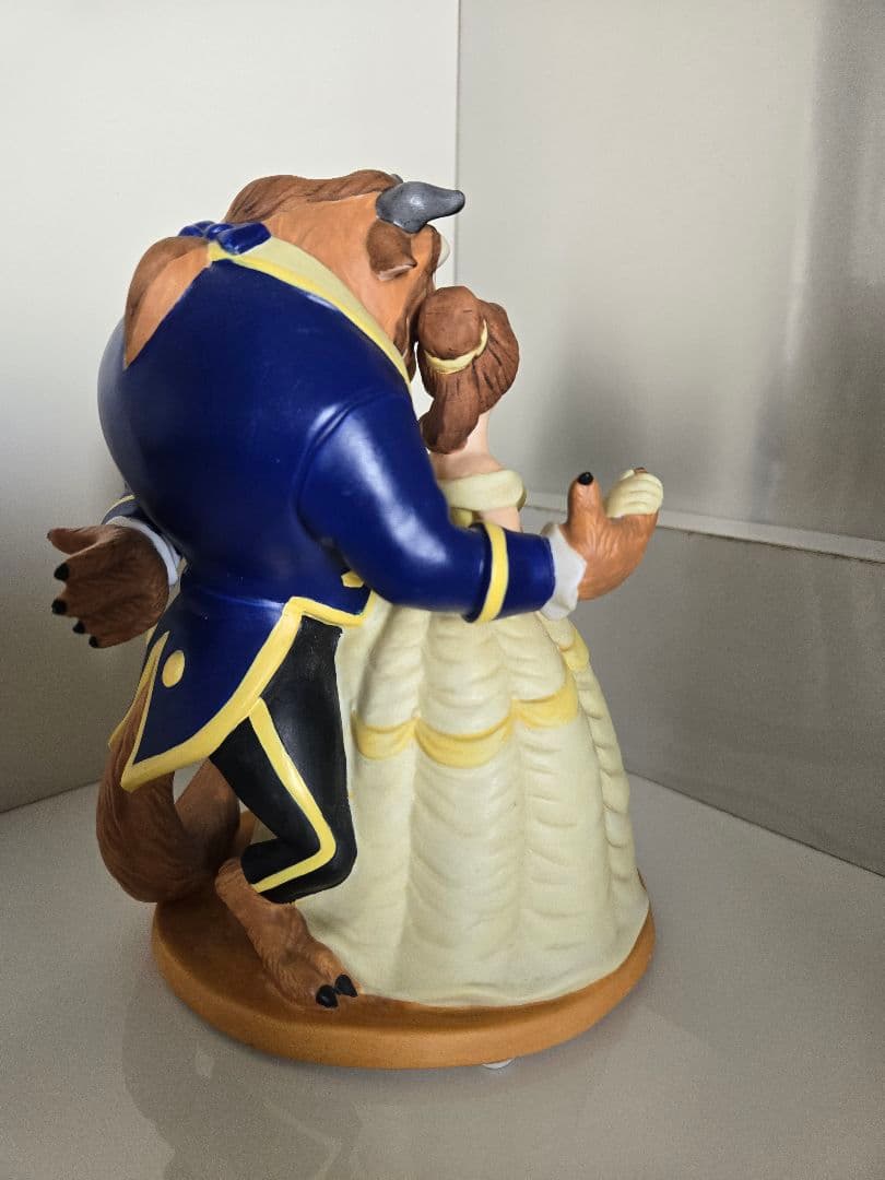 ディズニー 美女と野獣 オルゴール フィギュア