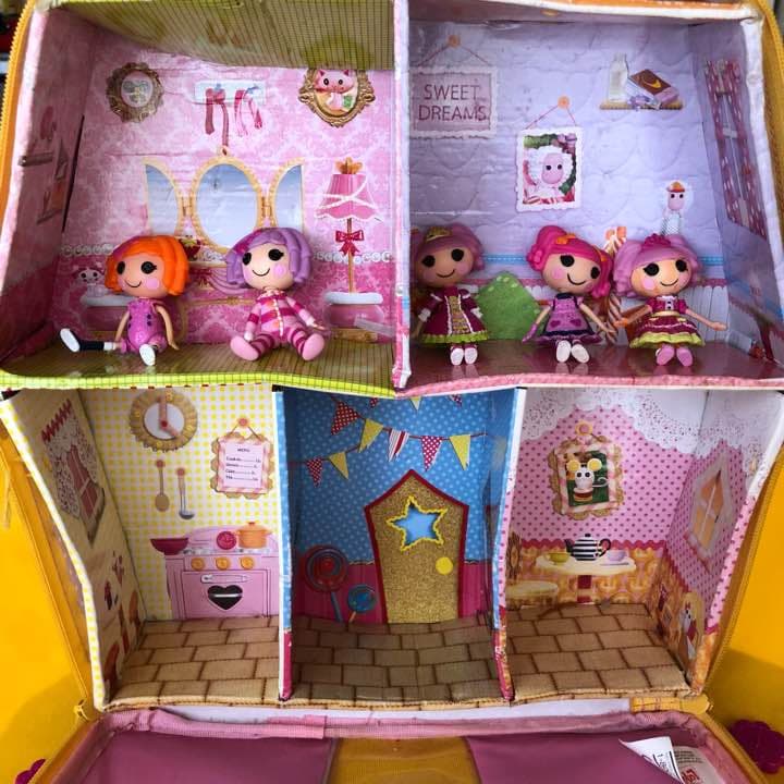 ララループシーハウスセットドール5体
