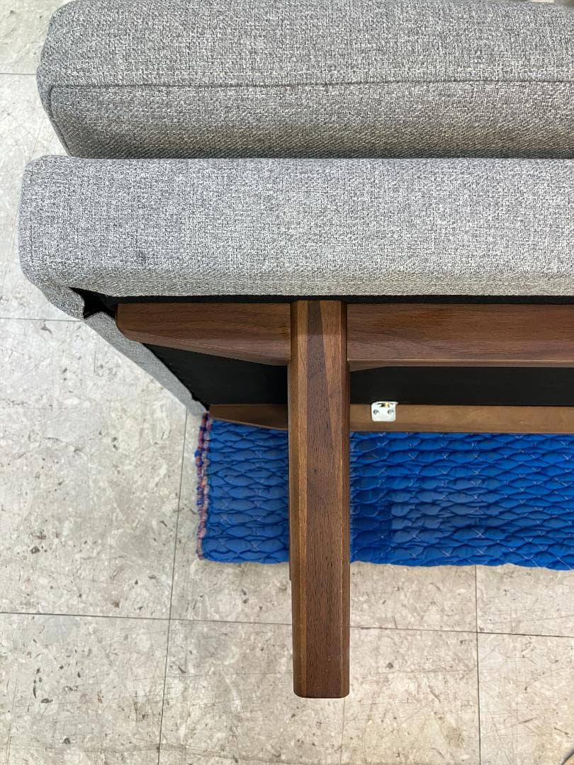 unico 2人掛けソファ NORD グレー