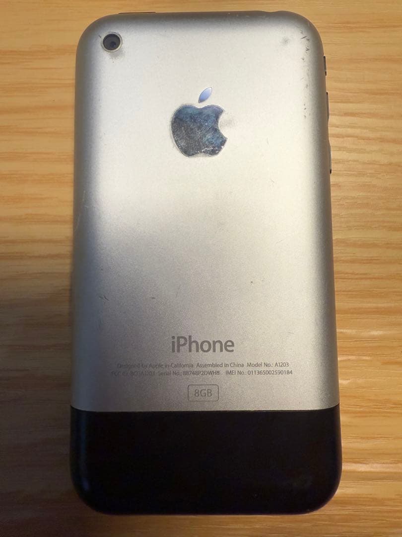 iPhone 2G 美品 日本未発売　8GB 初代iPhone　A1203