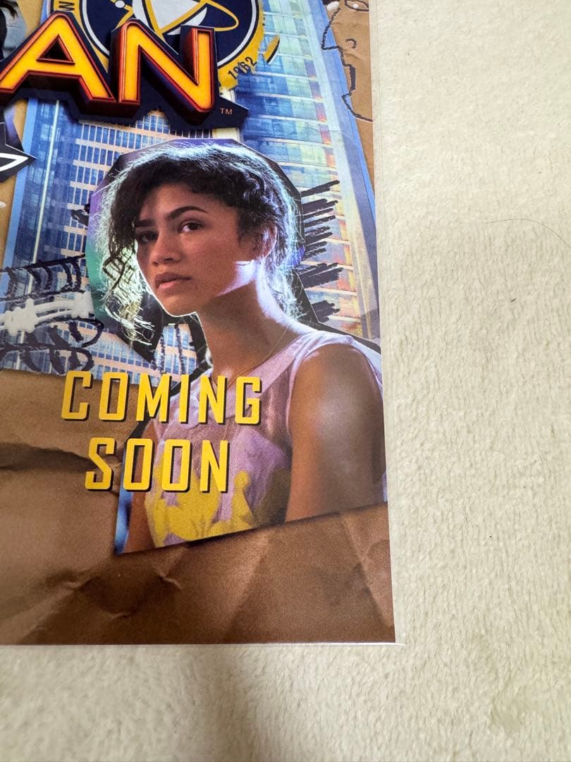 IMAXポスターA3 映画スパイダーマン：ホームカミング　海外特典アベンジャーズ